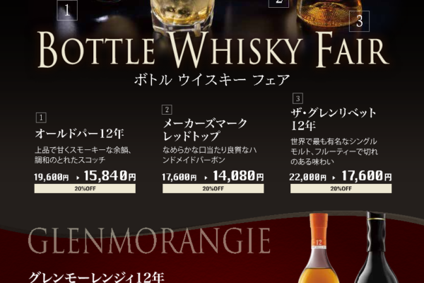 ＢＡＲ　モンターニュ　～ウイスキー・ボトルフェア～